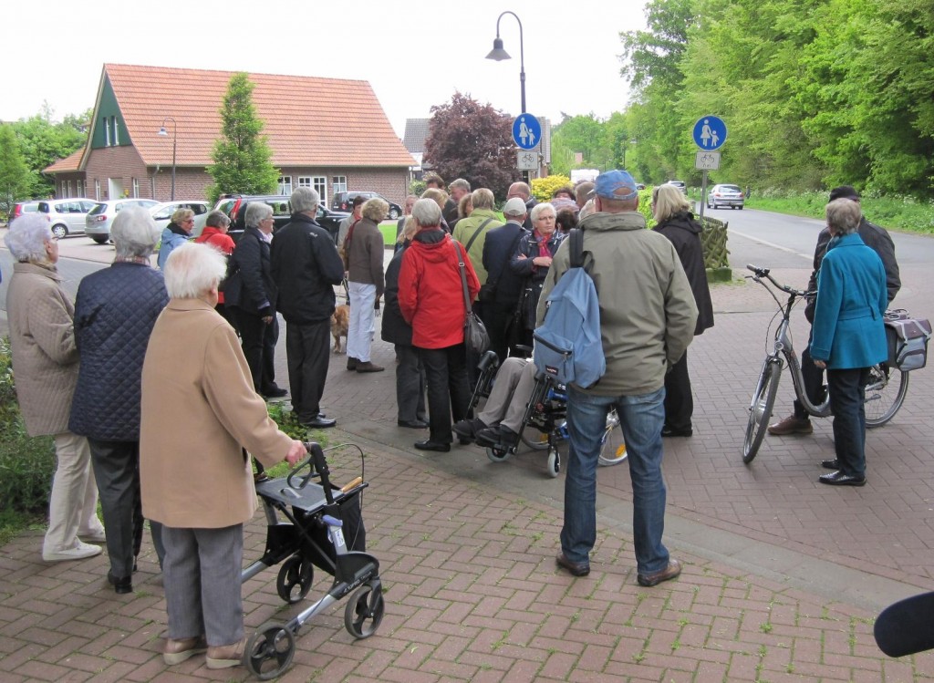 Ankunft in Holsten