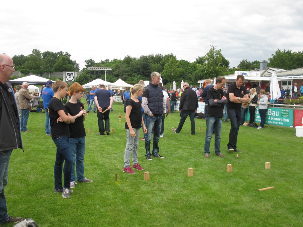 Hoch konzentriert auf die Spielsituation