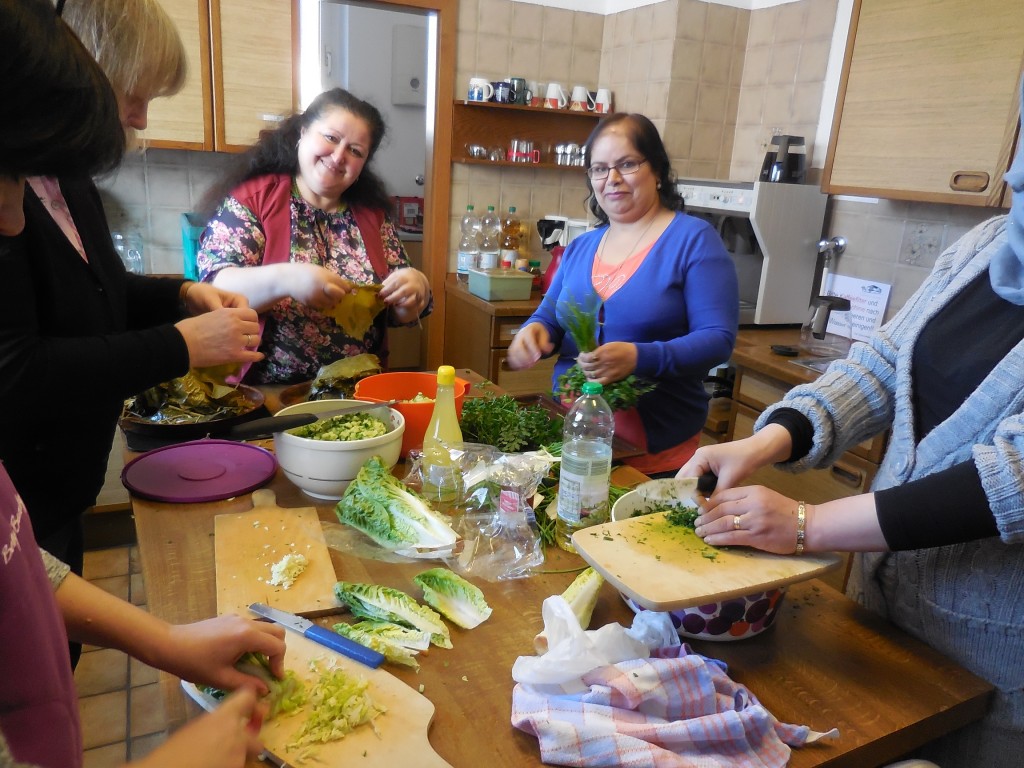 Internationale Küche im Kolpinghaus